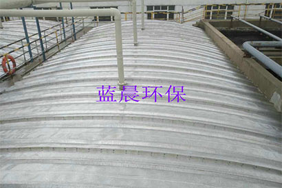 江蘇徐州某化工有限公司汙水池不鏽鋼蓋板加蓋除臭工程