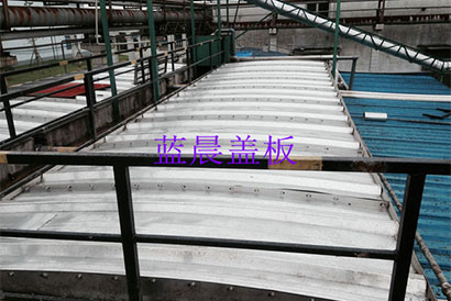上（shàng）海某製藥有限公司汙水池不鏽鋼拱形蓋板加蓋工程（chéng）