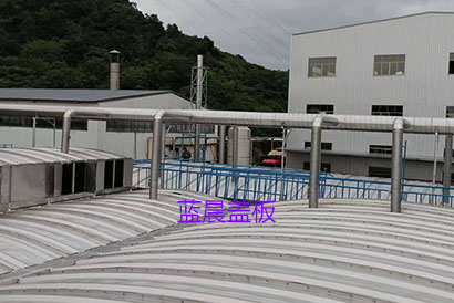 餘姚某印（yìn）染企業（yè）汙水池體加蓋項目