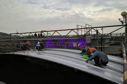 江蘇徐州某化工汙水池加蓋除臭工程